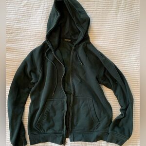 Flint & Tinder 10-year Hoodie - Forest Green